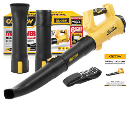 เครื่องเป่าใบไม้ไร้สาย (เฉพาะเครื่องเปล่า) DELTON รุ่น CBL-369P 20V_1